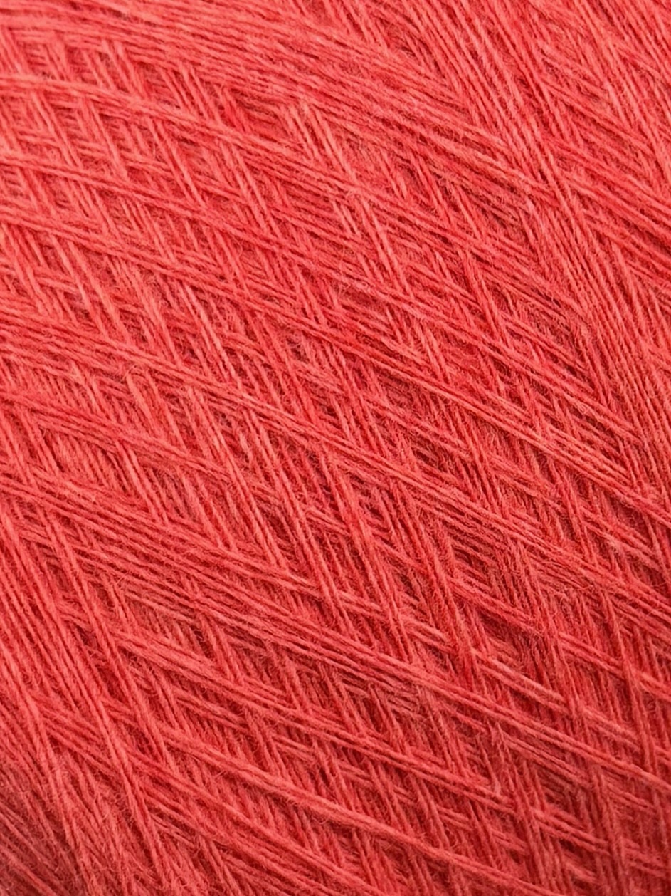 Zegna Baruffa Art. Must Baby Merino 1/15*2 (750m/100g) – Merino Supergeelong col. Intensives Koralle mélange